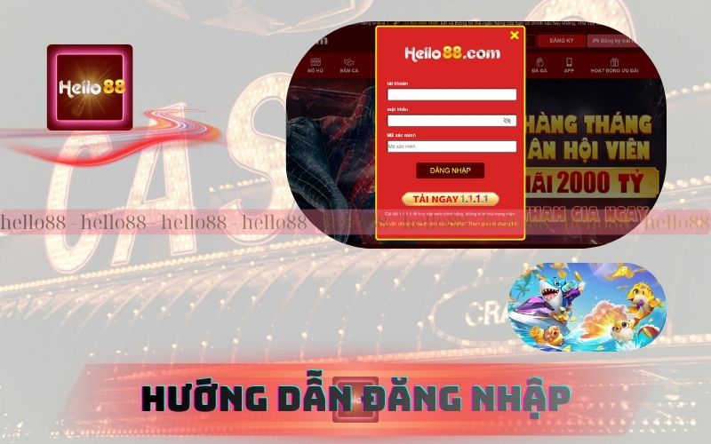 Hướng Dẫn Đăng Nhập Hello88 Nhận Quà Hàng Ngày